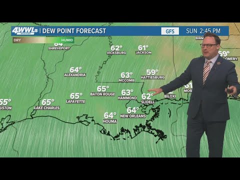 New Orleans Weather: Warmer, more humid Easter weekend - YouTube