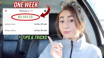 How Much Money I made from Instacart in a Week + Tips & Tricks!