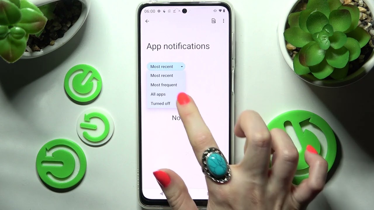 How to Turn On / Turn Off App Notifications on MOTOROLA Moto G42