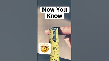 Why is the end of my tape measure loose #Shorts￼￼