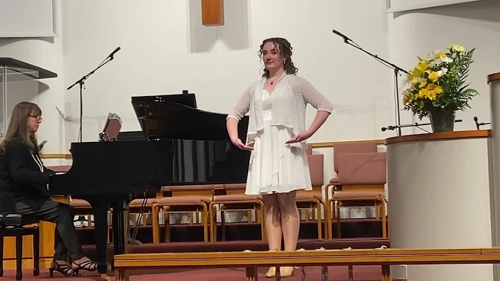 Anna Hubbard (soprano). March 25, 2022