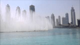 Dubai Fountain and Burj Khalifa