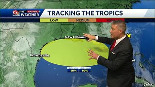 Tracking possible Gulf development, Weather Alert Day for heat in your New Orleans weather forecast