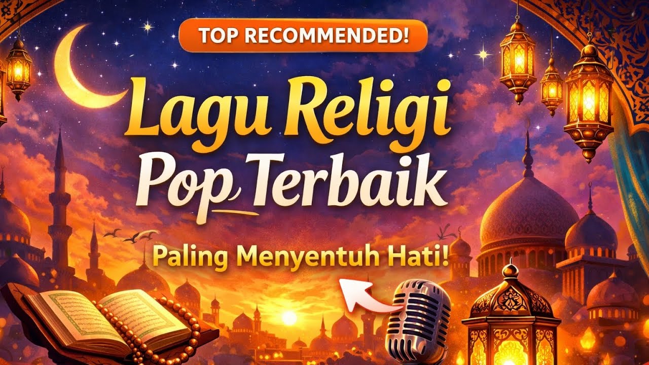 Top 10 Lagu Religi Pop Vol. 1 | Created by @QalbuTone