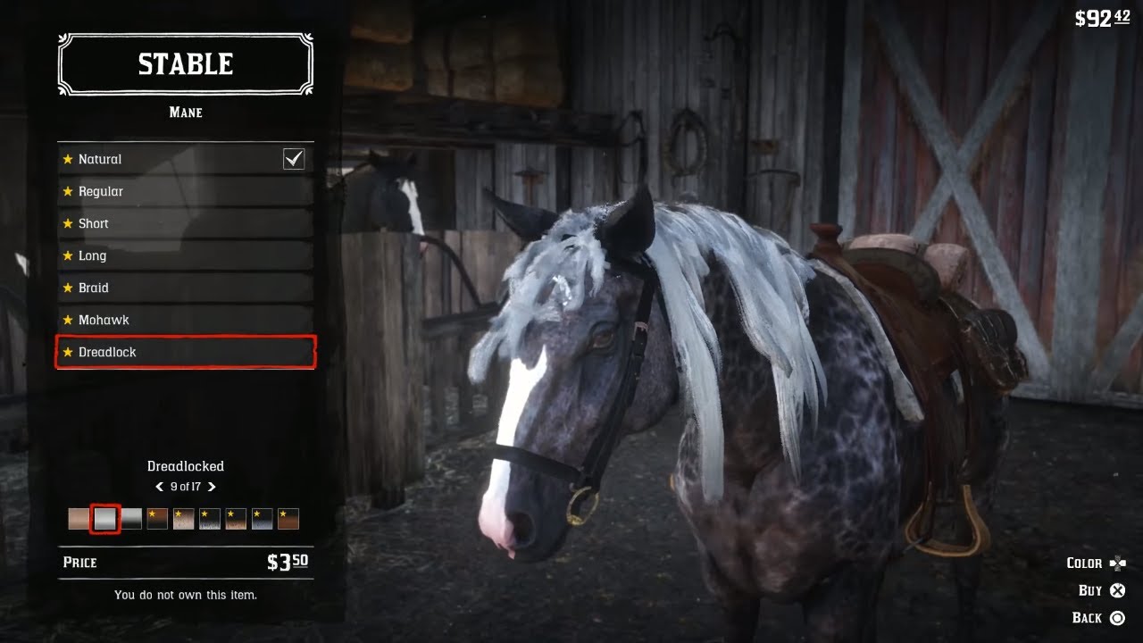 Red Dead Redemption - Horse Stable Shop & Customization - YouTube