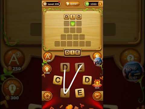 word connect - word games puzzle level 235