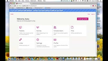 Teacher Tutorial setting up Padlet