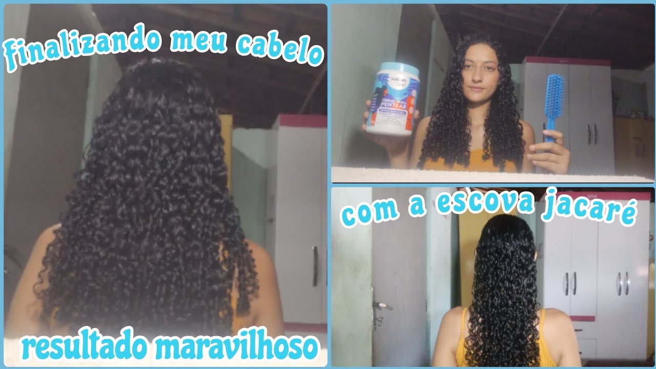 FINALIZAÇÃO COM A ESCOVA JACARÉ/RESULTADO MARAVILHOSO 🐊❤️😚