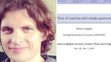Invariant theory - Artem Lopatin