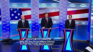 2016 Democratic gubernatorial debate: Why trust Hillary Clinton