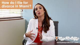 How Do I File For Divorce In Miami?