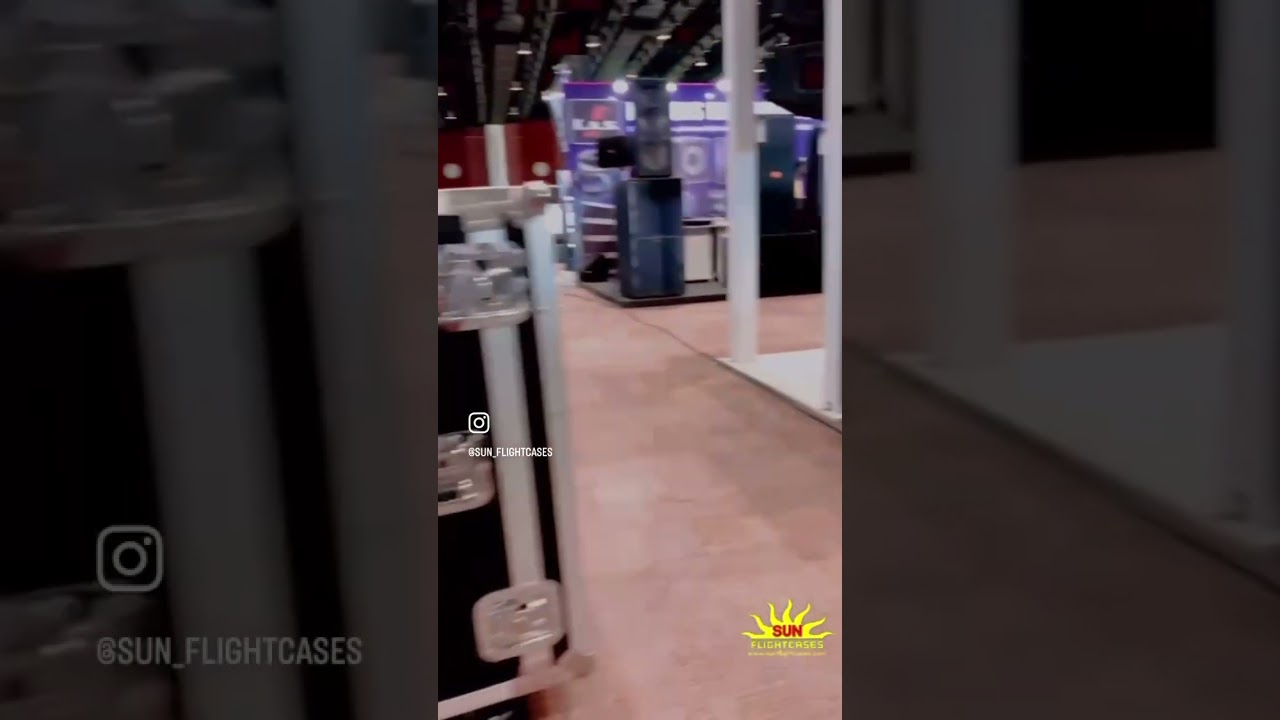 12U SPW rack case by Sun Flightcases