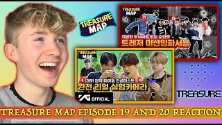 TREASURE MAP EPISODE 19 AND 20 REACTION
