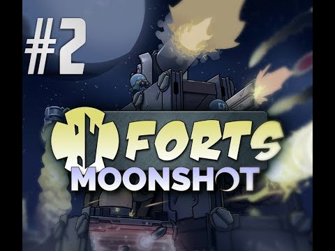 Видео: Forts Moonshot: прохождение #2. Сложна!!