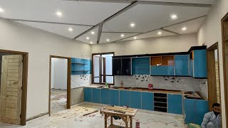 Inside a Modern Interior Designed 200Sq.Yards House in KDA Society Scheme 33 by Precision Builders.