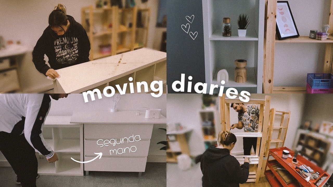 MUDANZA #6 PINTAMOS y ARREGLAMOS muebles de IKEA de SEGUNDA MANO! + HAUL de TEDDI🪴🛍️