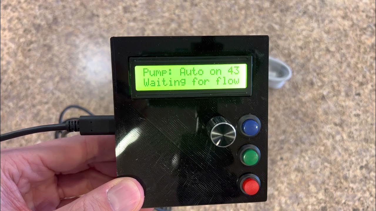 Maple syrup reverse osmosis pump controller YouTube