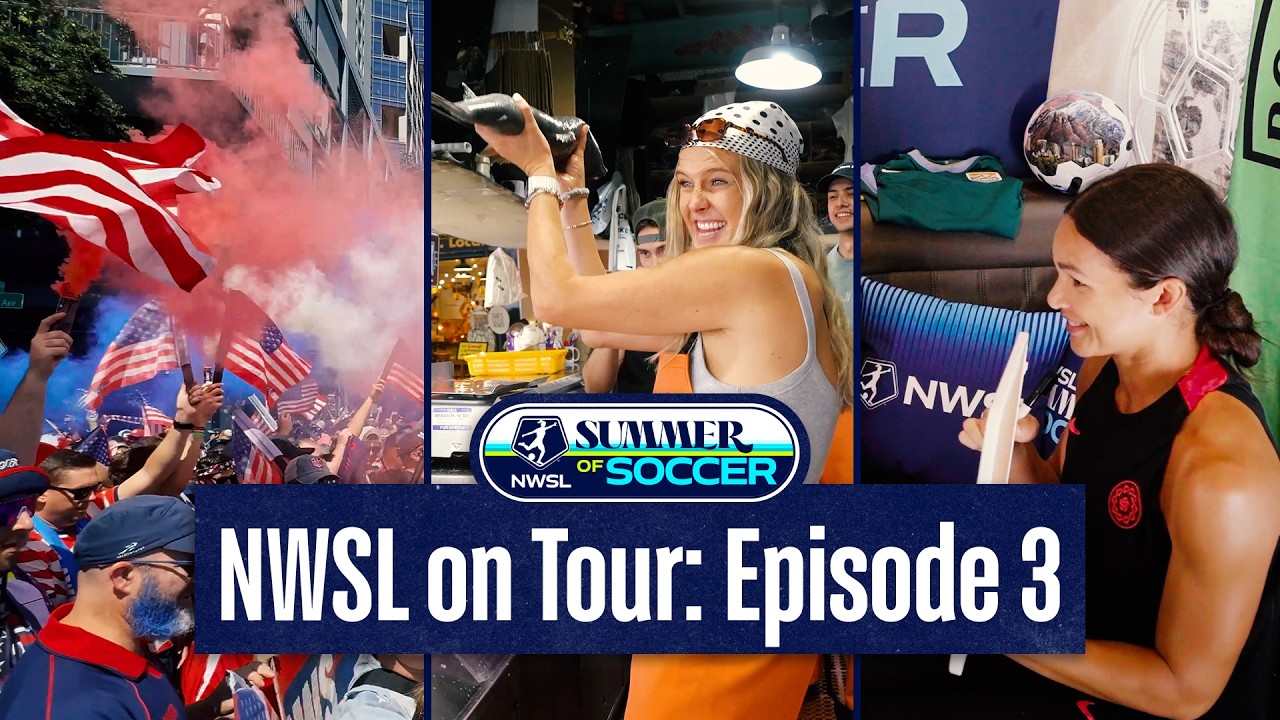 How Does A Jersey Design Come to Life? | NWSL on Tour