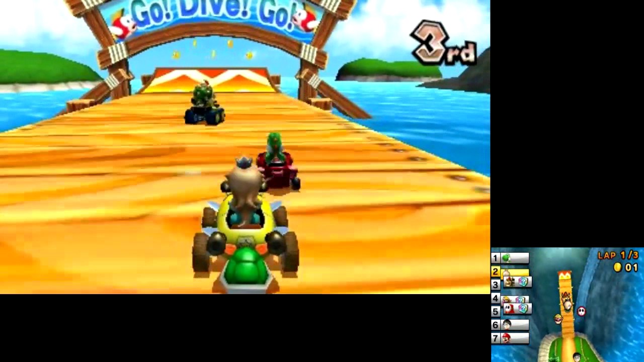 Mario Kart 7 Online Races 1 YouTube