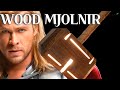 나무 묠니르 조명 만들기 Create a Thor Mjolnir 토르망치