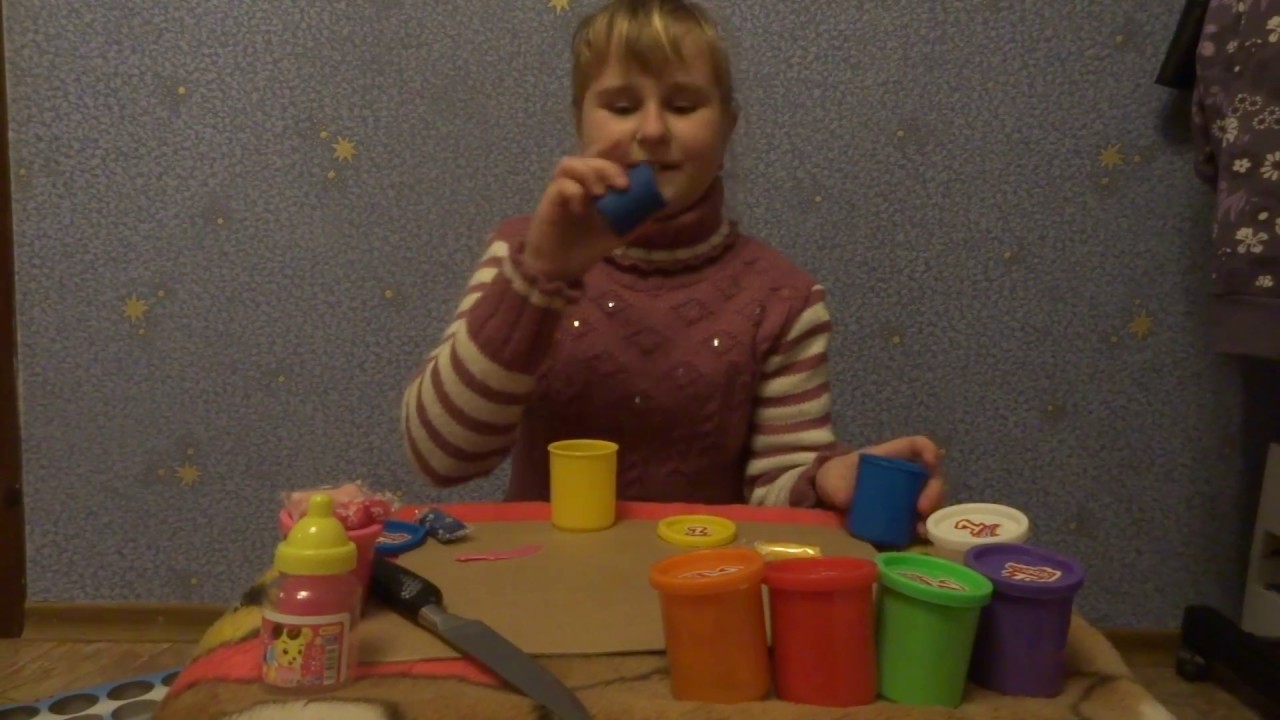 Обзор пластилина "Веселое тесто" - YouTube