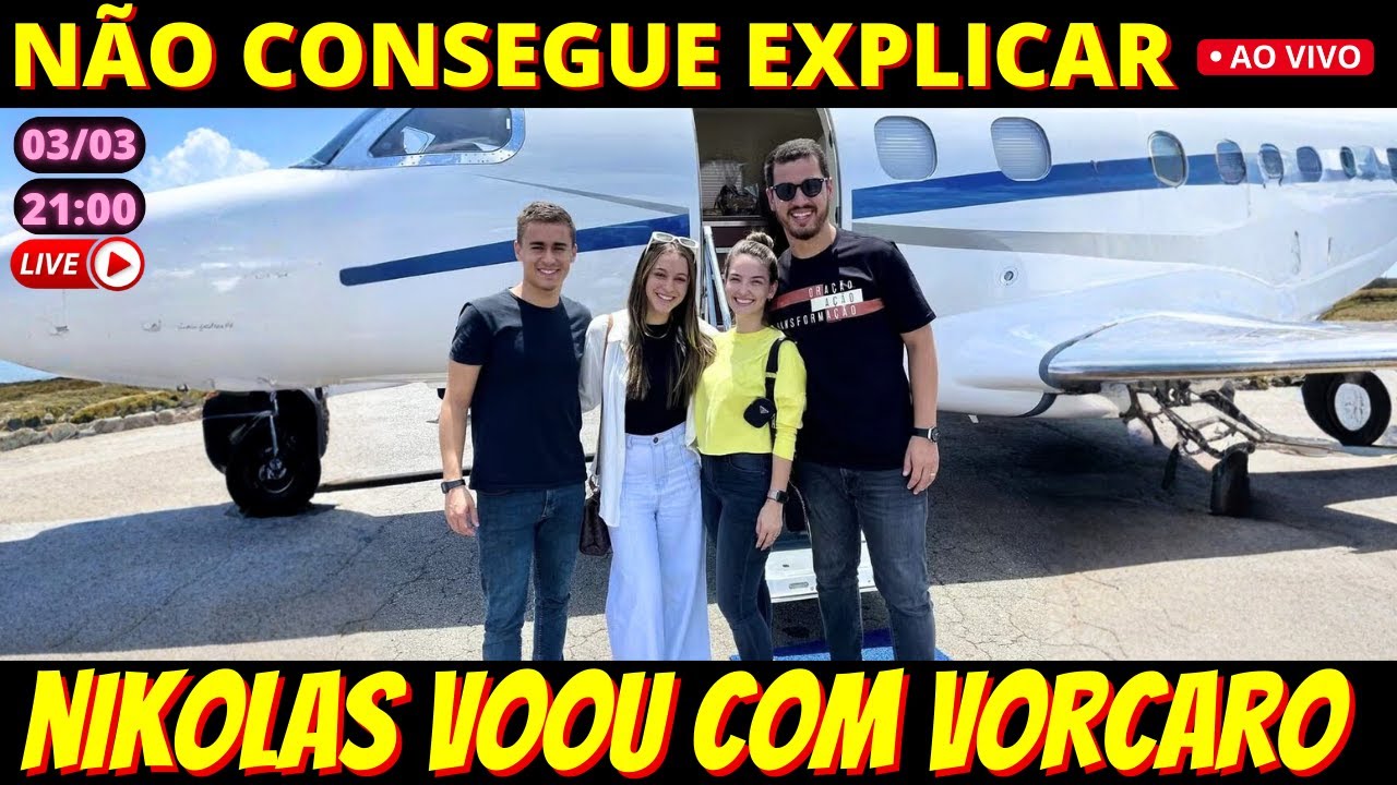 🔴 21h Esquerda critica Nikolas por voos em jatinho do dono do Banco Master: 'mentira e cinismo'