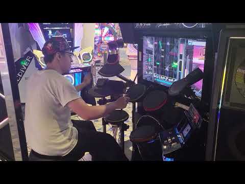 Gitadora Drums. Evangelion Theme.