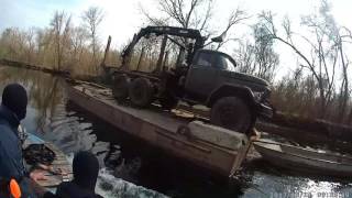 Подводная охота. река Конка