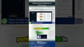 KiCad 8: Enhancing PCB Reliability with Teardrops