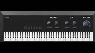 🎹 vRAM Epiano || Free VST Plugin || Wurlitzer electric piano 🎹