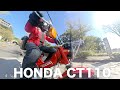 【VLOG】HONDA CT110 360度カメラで撮影 天気の良い朝!!  2019年10月9日