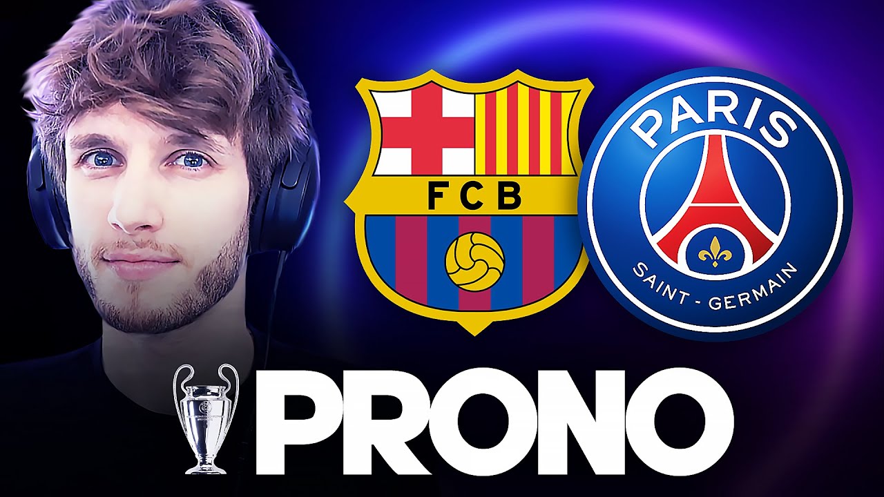 🏆 MON PRONO POUR BARÇA – PSG !!!