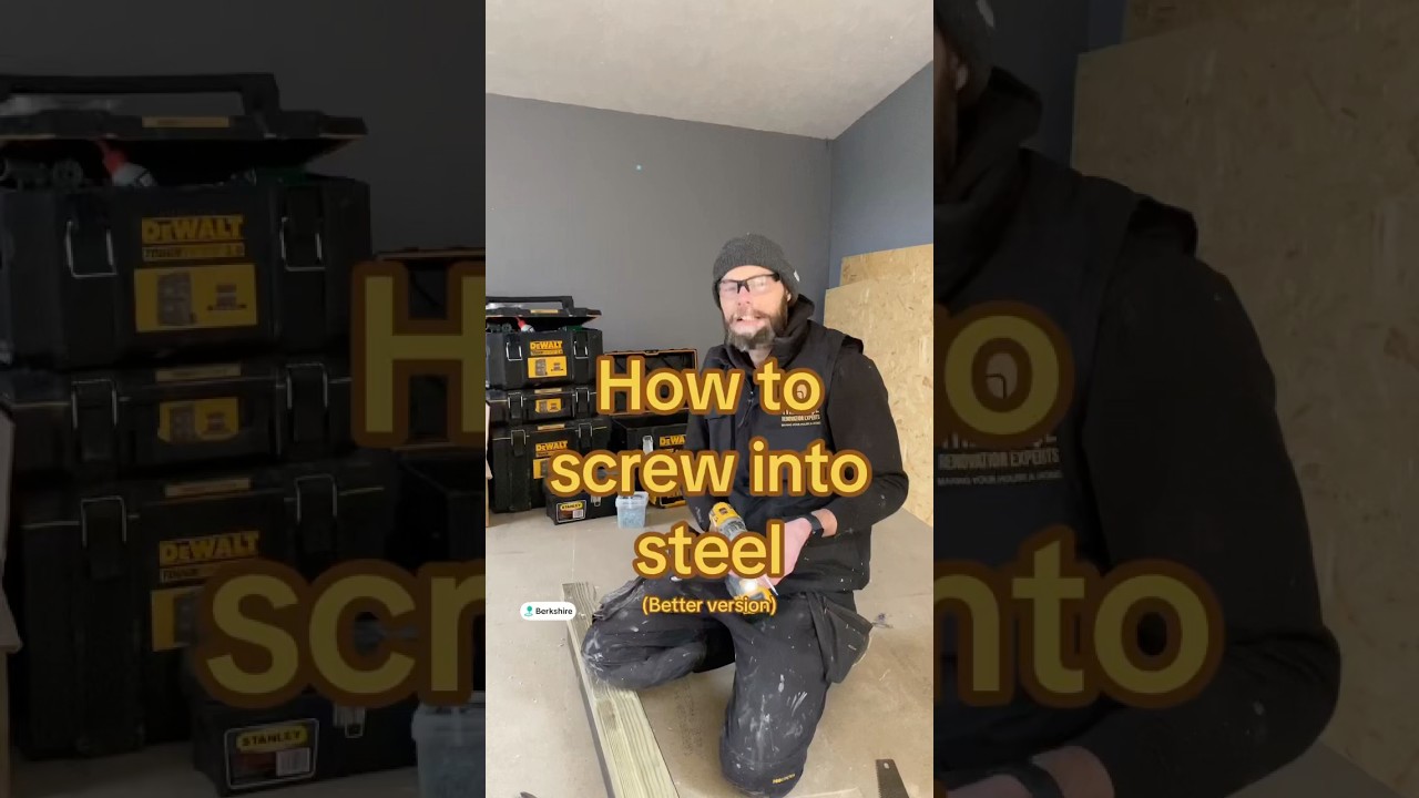 Fix wood & steel #gardenroom  #tipsandtricks  #construction #diy #woodworking #wokingham #carpenter