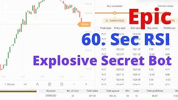 Massive Binary.com Bot - Massive 60 Sec. Binary Bot | Impactful Expert Binary Bot