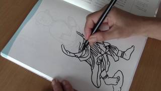 心やすらぐ仏像なぞり描き：Tracing of Buddha Statues（Hottest hobby in Japan）