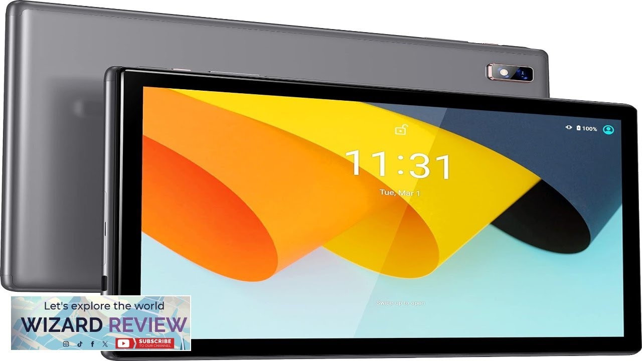 Tablet Yy BYYBUO SmartPad A10_L Tablet 10.1 inch Android 13 Tablets 4GB RAM 64GB ...