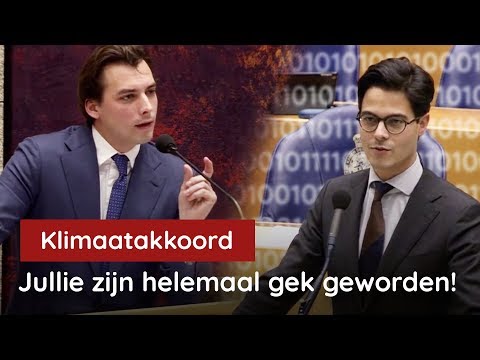 Baudet vs Jetten over klimaatakkoord: 1000 miljard voor helemaal niets!