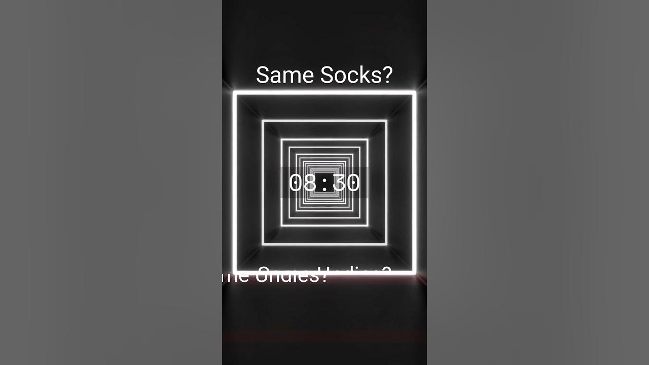 WYR? Shorts Wear the Same Socks for a Month or Wear the Same Underwear