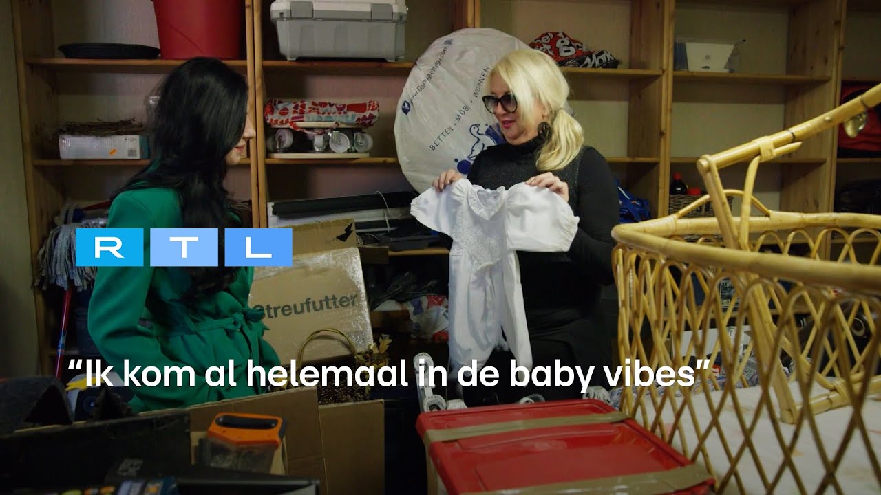 Mama Monique stelt Antine op de proef met babyspul: ‘Zit je er op te wachten?’ | Winter Vol Liefde
