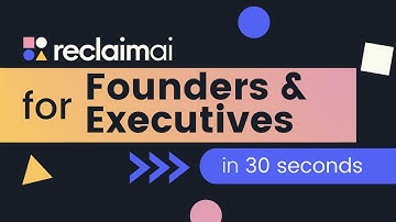 Reclaim.ai for Founders & Executives | Smart Scheduling for Busy Teams