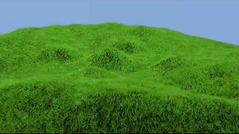 Grass Animation Blender 2.62
