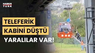 Antalya'da teleferik kabini düştü! Yasin Anzerli son durumu aktardı Resimi