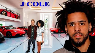 Inside J. Cole's Hollywood Hills Mansion ★ Partner, Net Worth 2025, Car Collection (Exclusive)