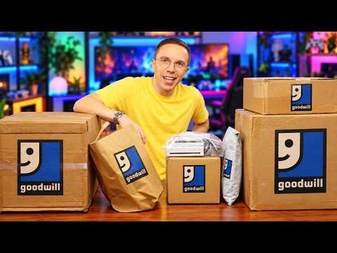 I Bought WAY Too Much Goodwill Tech