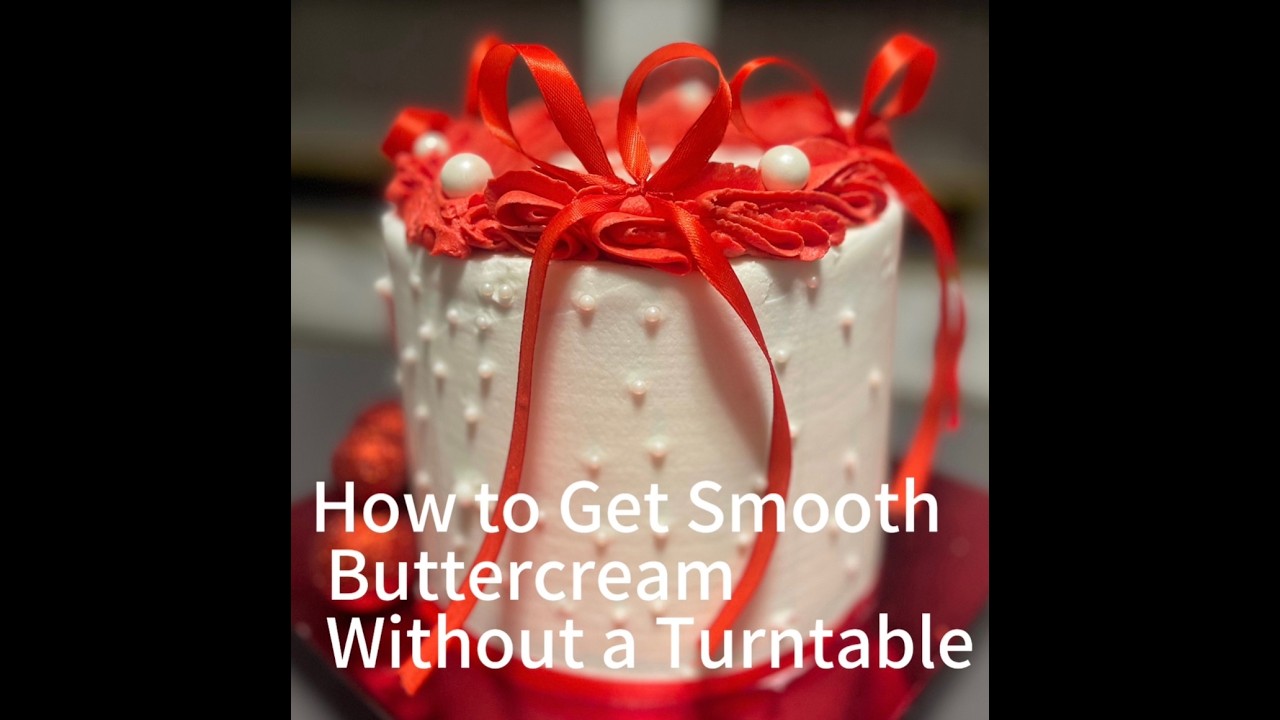 Beginner Cake Decorating Without A Turntable