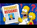 The Simpsons PREDICT Trump’s SHOCKING Resignation in 2025 – You Won’t Believe THIS Scene!