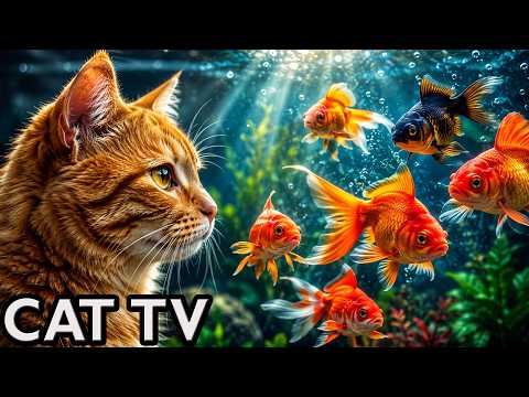 🔴 LIVE Cat TV 🐱 Aquarium for Cats | Fish for Cats to Watch (No Music)