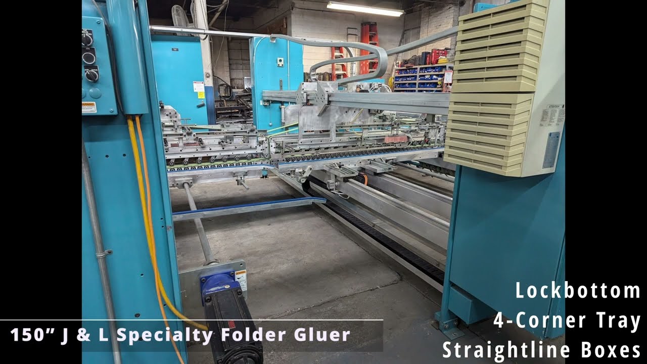 150" J & L Specialty Folder Gluer