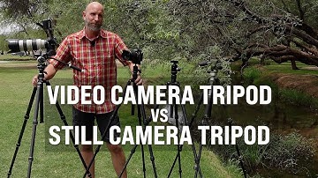 The Difference Between a Video Tripod and a Still Tripod | Mark Wallace