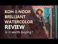Testing out the Koh-I-Noor Brilliant Dye Based Watercolors - Is it worth the price?!